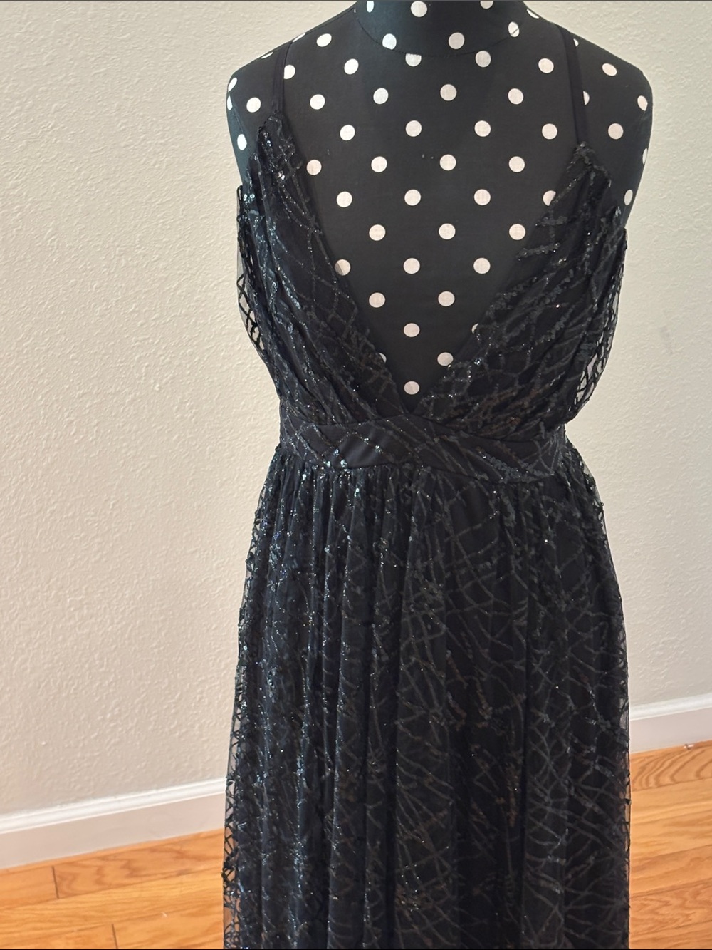 Betsy Johnson Sequin Lace Dress - Picture 3 of 15